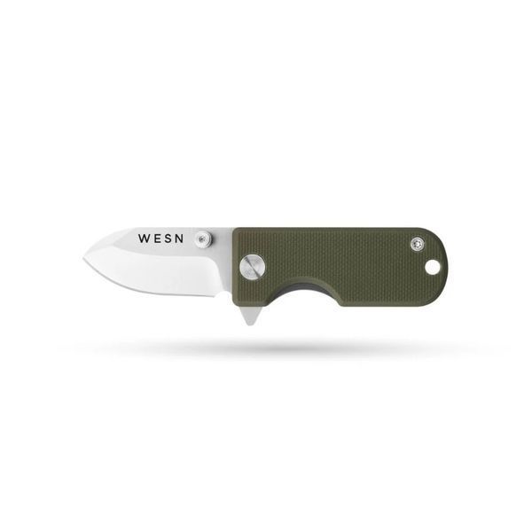 НОЖ WESN MICROBLADE (Титан + Зеленый G10) w-mb фото