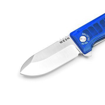 НОЖ WESN ALLMAN Лимитированная серия Cosmic Blue w-am-rc фото